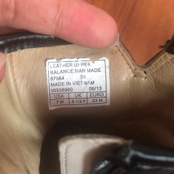 Clark’s Baby girls black leather boots - Picture 5 of 7